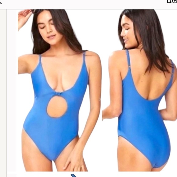 Andie Swim The Santorini One Piece Horizon Blue XL - Picture 1 of 6